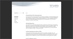 Desktop Screenshot of cruso.de